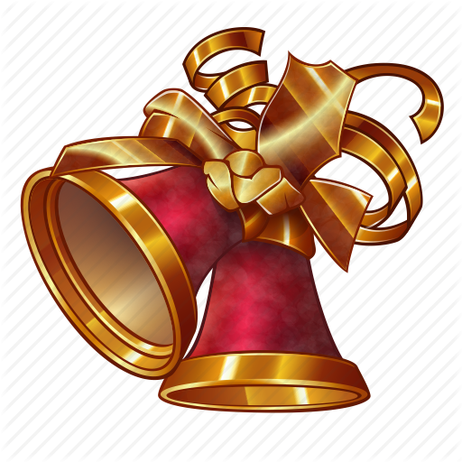 Bells, Carol, Celebration, Christmas, December, Holiday, - New Year Bells Png (512x512)