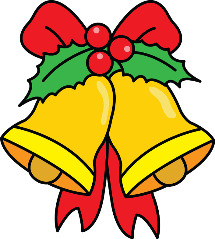 It's Christmas Time, Draw Something Nice With Help - Draw Christmas Bells Step By Step (720x1280)