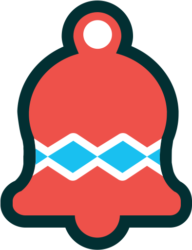 Bell, Christmas, Christmas, Decoration, Ornamentation, - Ico (512x512)