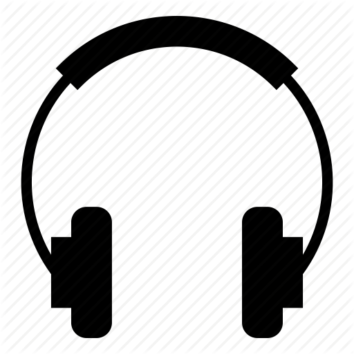 Headphones With Crown And Wings Vector Clipart - Dj Headphones Clipart Png (512x512)