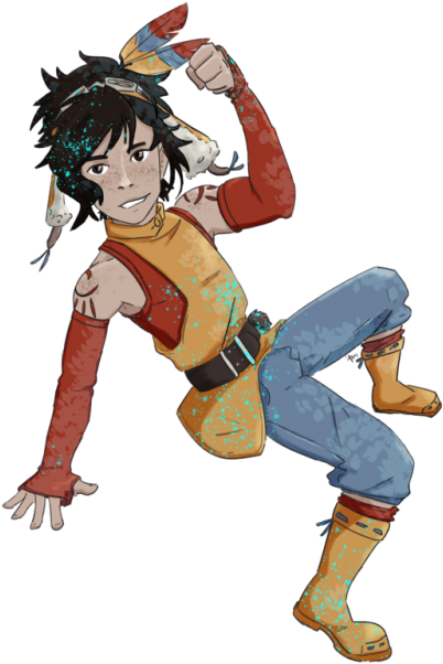 This Turned Into Me Just Messing Around With Different - Art (500x625)