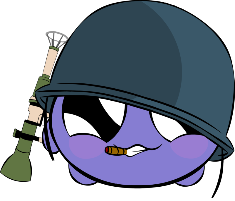 Soldier By Tardydeviant - Cartoon (800x687)