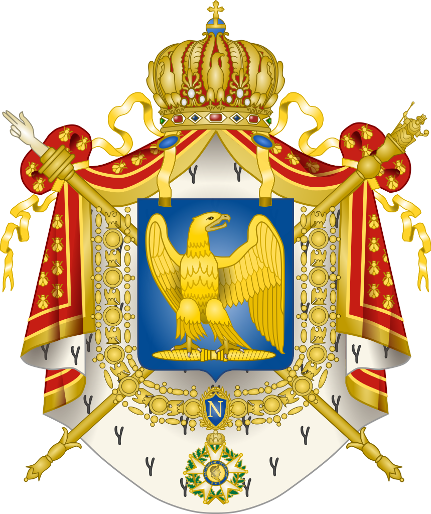 Coat Of Arms Second French Empire - French Coat Of Arms (859x1024)
