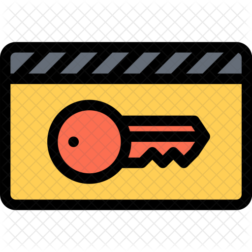 Key, Card, Law, Crime, Judge, Court, Police Icon - Keycard Png (512x512)