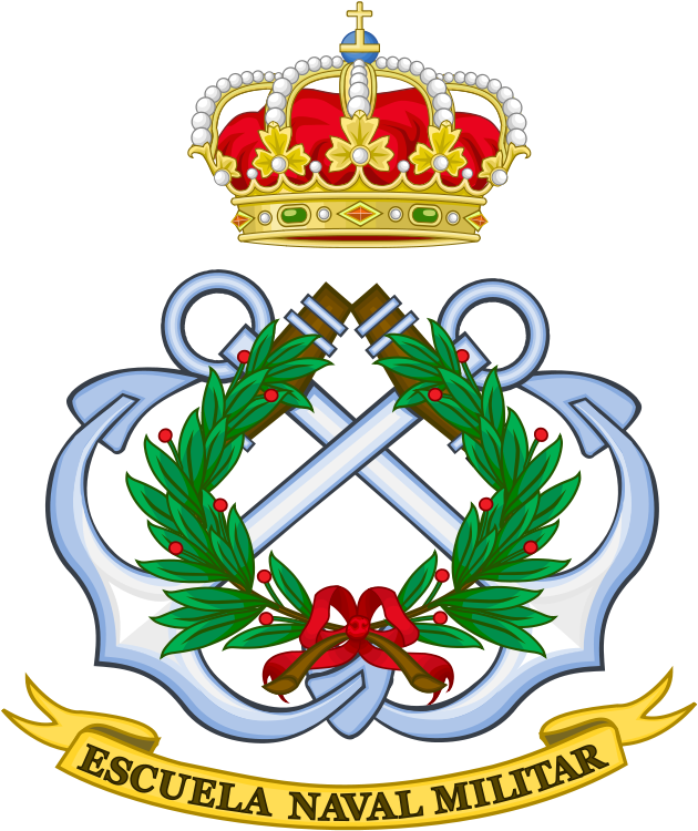 Emblem Of The Spanish Naval Military Academy - Nature Protection Service (643x768)