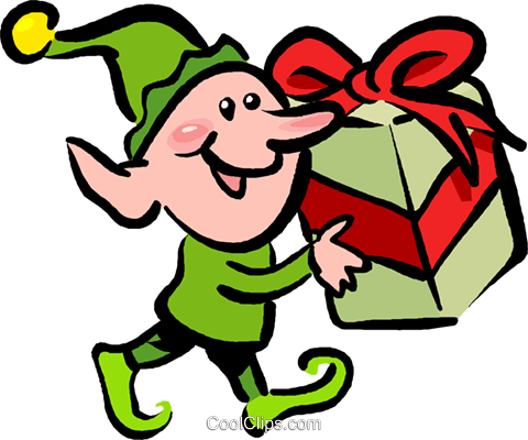 Santa - Santa's Elves Clip Art (480x400)