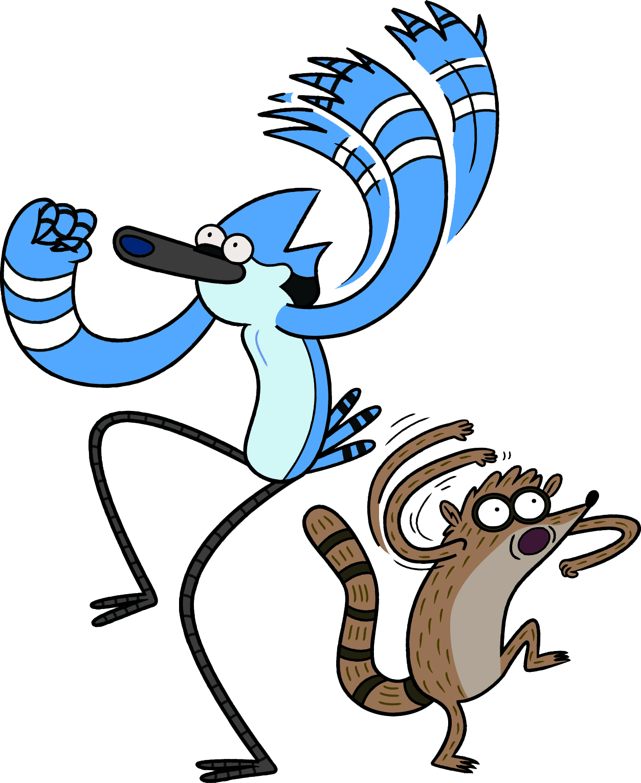 Television & Film » Thread - Regular Show Mordecai And Rigby (1253x1530)