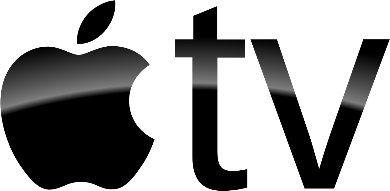 Apple Tv Logo Png (2520x609)