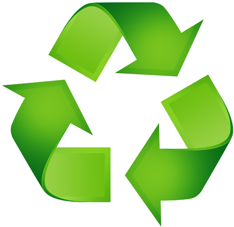 We Recycle - Reduce Reuse Recycle Sign (500x482)