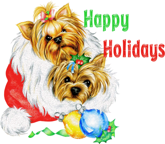 Изображение Для Плейкаста - Cute Happy Holidays Gif (581x518)