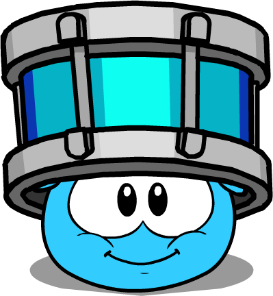 Drum Clipart Club Penguin - Icon (399x432)