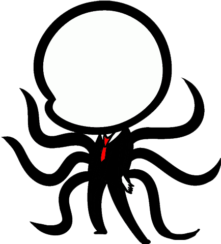 Slenderman Clipart Transparent - Slenderman (720x480)