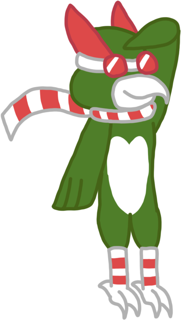Christmas Wrastor By Etehwierdokid - Cartoon (694x1150)