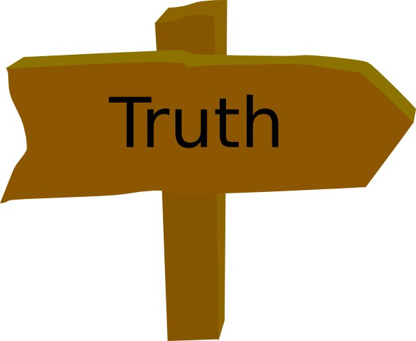 Truth Cliparts - Truth Clipart (600x492)