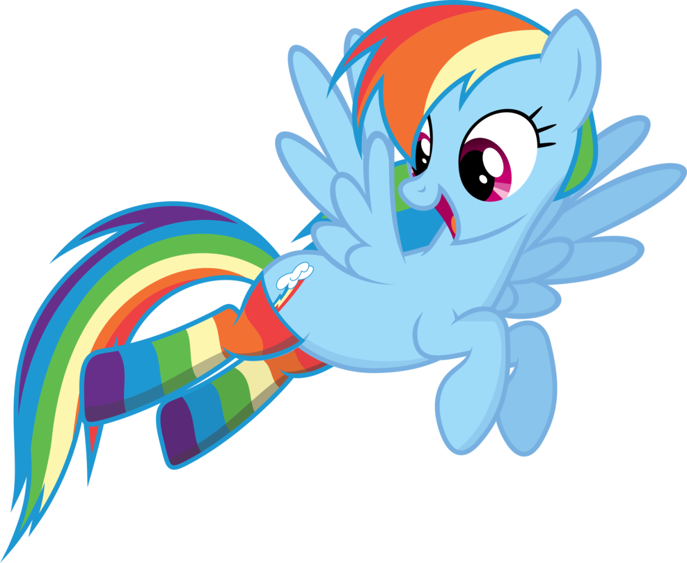 Dashie Likes Her Socks By Slb94 - My Little Pony Rainbow Dash (987x809)