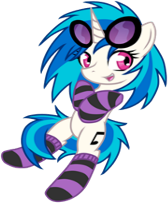 Vinyl Scratch - Vinyl Mlp Cute (420x420)