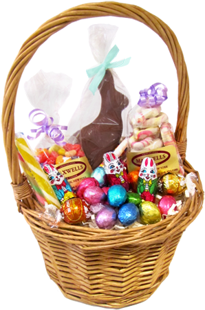 Spring Has Sprung Basket - Transparent Easter Eggs Basket Png (350x500)