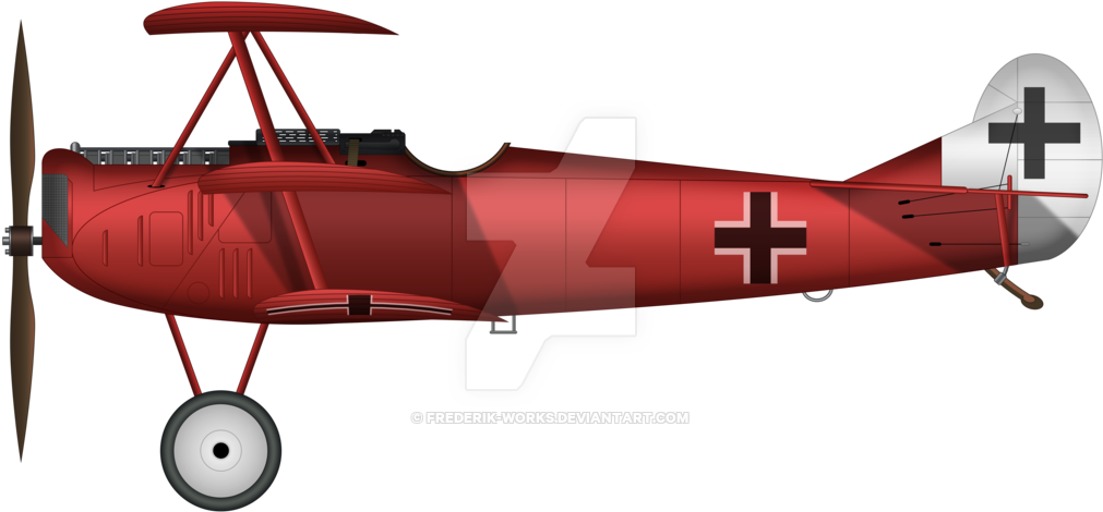 Vii Triplane By Frederik-works - Ernst Udet World War 1 Plane (1024x477)