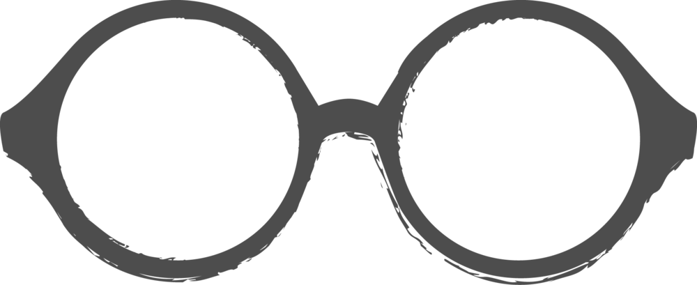 Round Cartoon Glasses (1167x519)