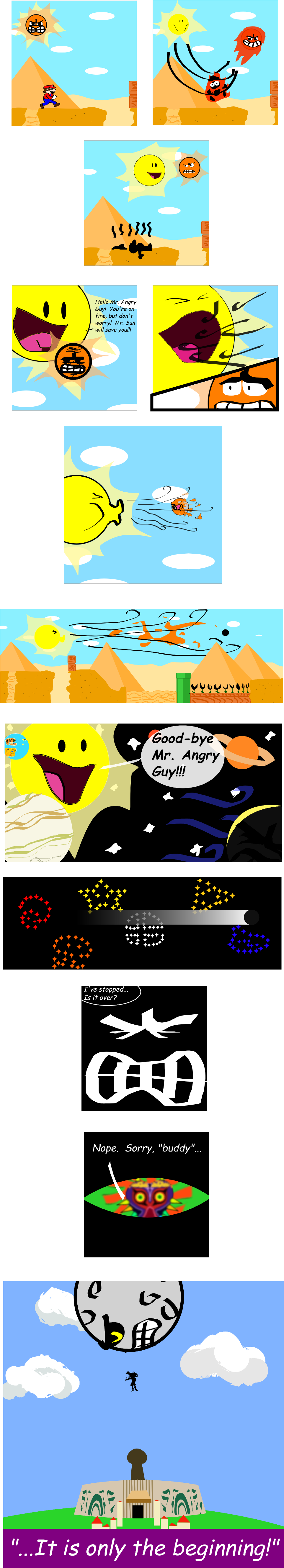 The Land Of Termina Has Mr - Cartoon (1000x5500)