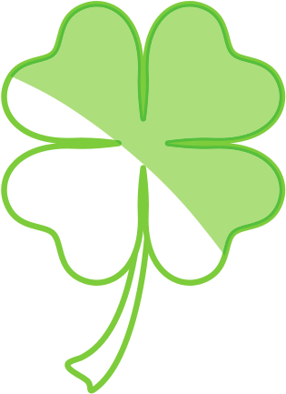 Clover Lucky Leaf - Vector Graphics (550x550)