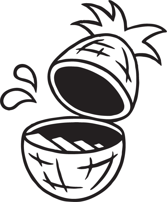 Sugar East Pineapple - Sugar East Pineapple (579x701)