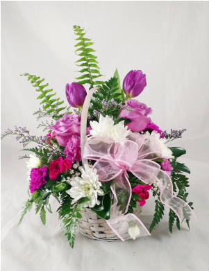 Easter Basket - Bouquet (445x390)