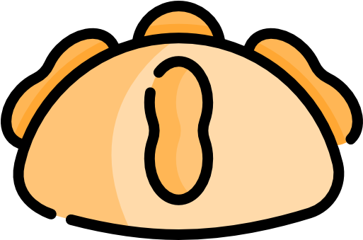 Bread Of The Dead Free Icon - Pan De Muertos Png (512x512)