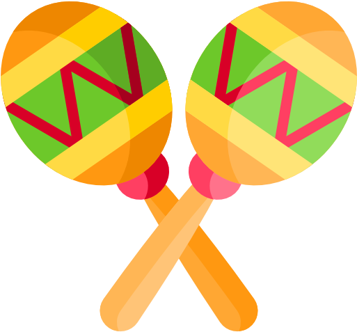 Maracas Free Icon - Pan De Muerto (512x512)