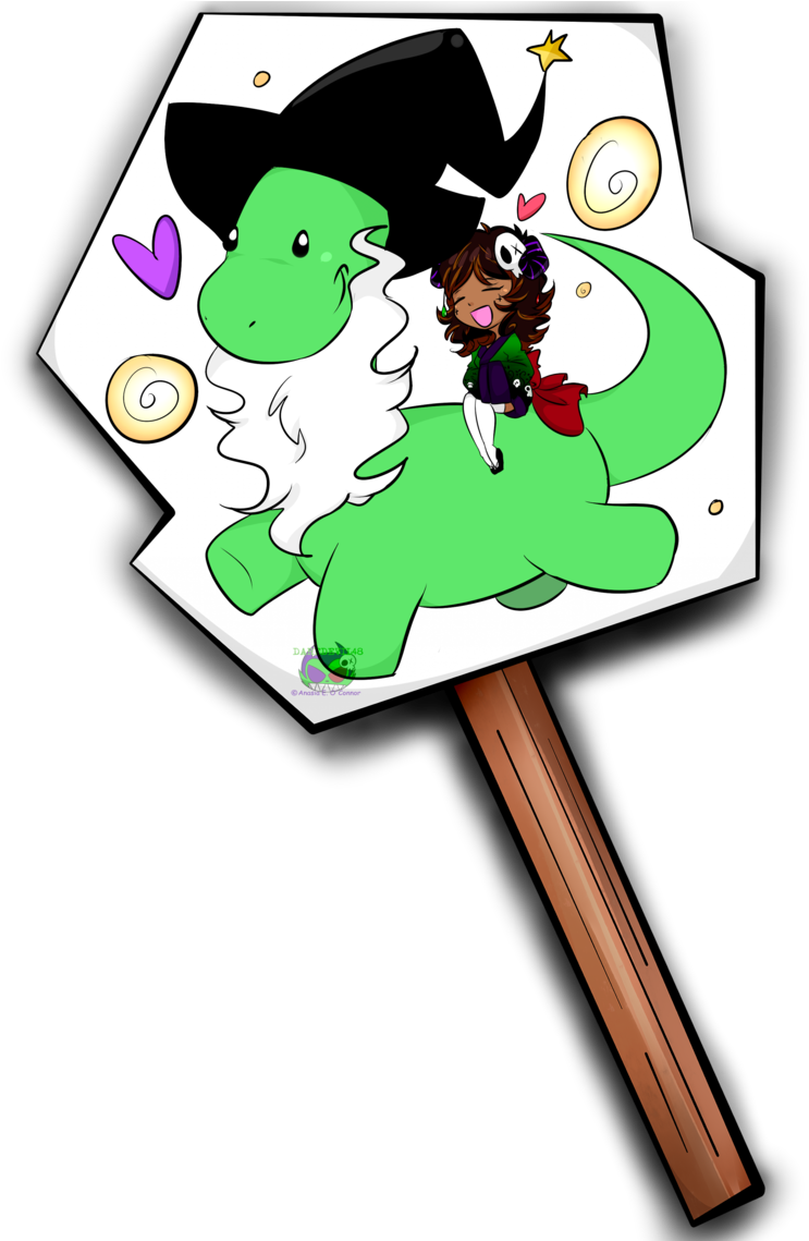 Gandalf N Kimo-chan Sign By Daredevil48 - Cartoon (1024x1138)