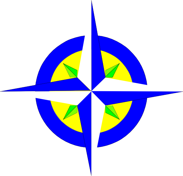 Compass Logo Clip Art At Clker - Compass Clip Art Free (600x577)