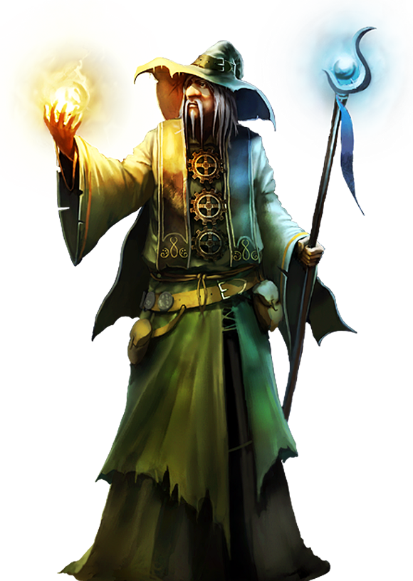 Wizard Gandalf Style Png - Wizard Png (580x815)