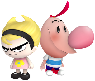 Billy Mandy - Cartoon Network Punch Time Explosion Billy And Mandy (640x360)