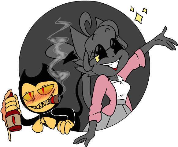 “happy Birthday @devilsroost Or @devilsroostreblogs - Devilroost Bendy (700x560)