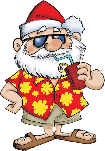 Hugh's News, Vol - Christmas In July Santa (357x500)
