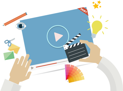 Presentation Maker - Video Animation Png (500x300)