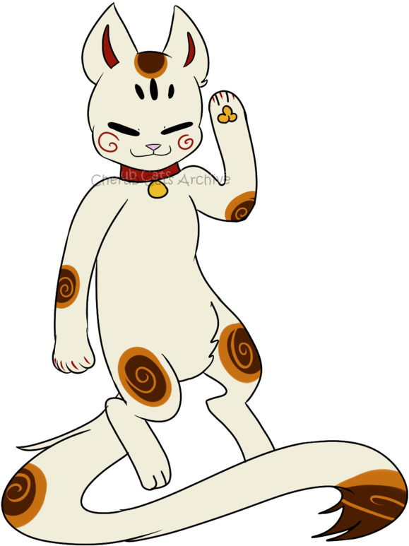 The Last Addition To Our Cherub Cat Family Is This - Illustration (600x858)