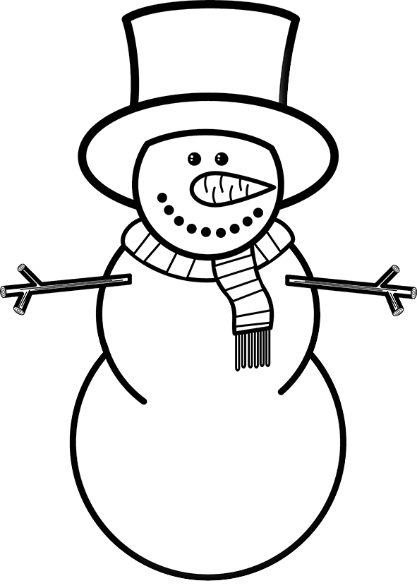 Winter Clipart Contains 10 High Quality 300dpi Png - Snowman (591x833)
