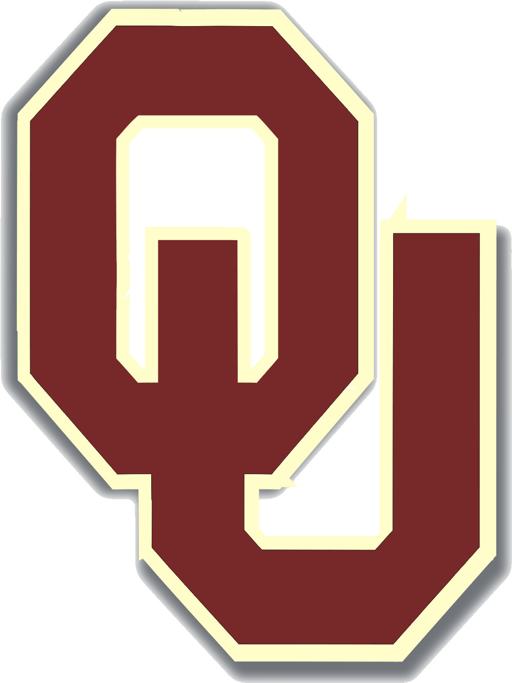Free Division Sign In Word 2010 - Oklahoma University Logo Png (1027x1359)