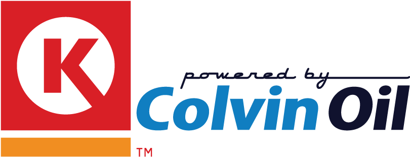 Circle K Powered By Colvin Oil Logo 2017 Horz Colvin - Circle K (897x338)