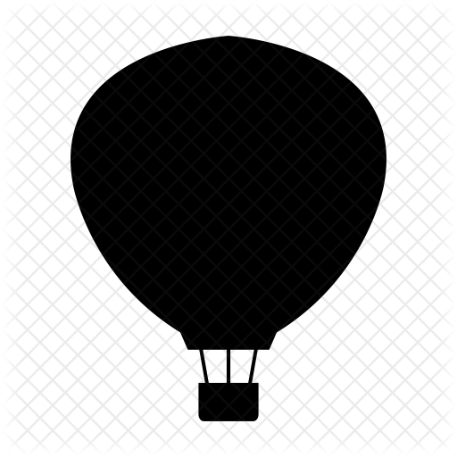 Hot Air Balloon Icon - Hot Air Balloon (512x512)