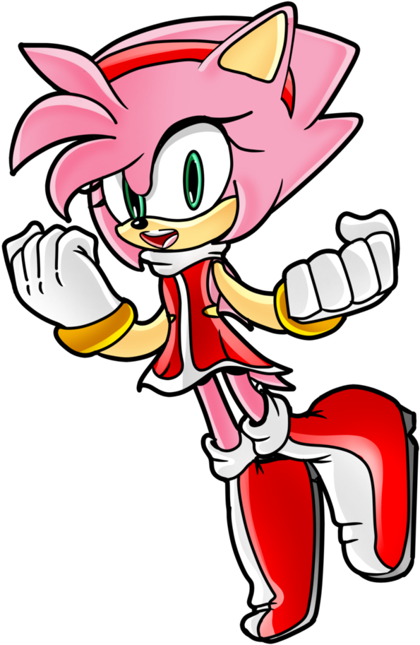 Amy Rose Redesign By Mochabucky - Digital Art (825x968)
