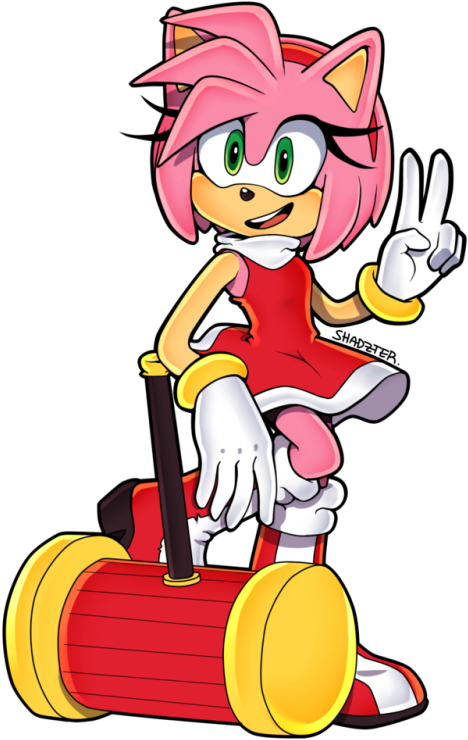 Have No Fear, Amy Rose Is Here - Amy Rose Transparent Crying (477x750)