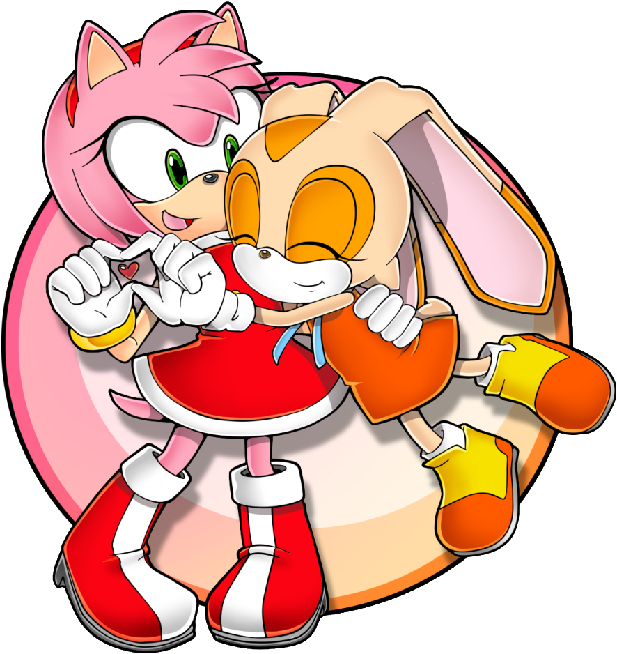 Image - Cream The Rabbit And Amy (1024x1024)