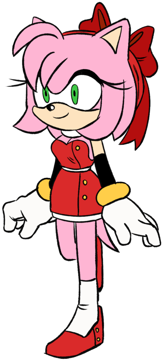 Future Amy Rose By Proboom - Amy Rose (653x1223)