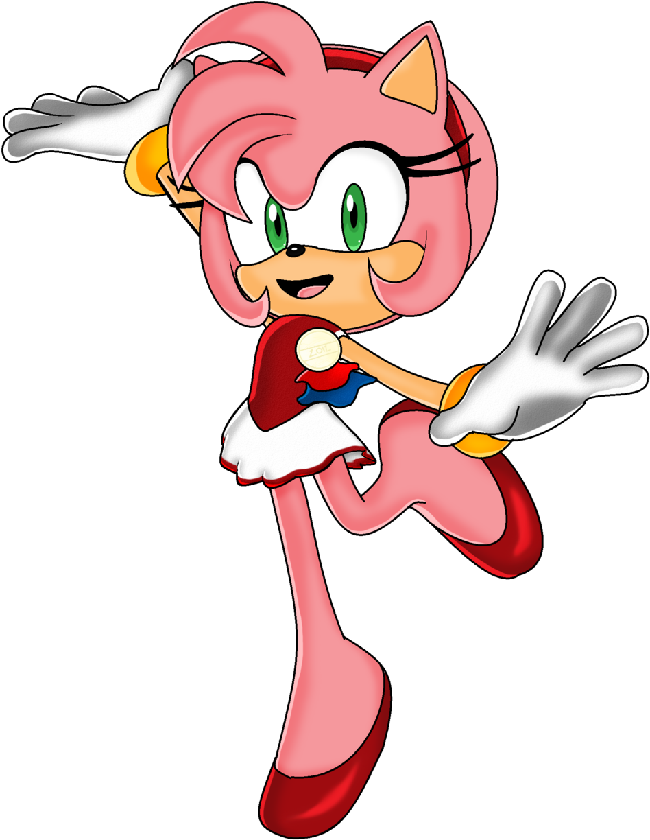 Amy Rose - Mario & Sonic At The Olympic Games (1024x1252)