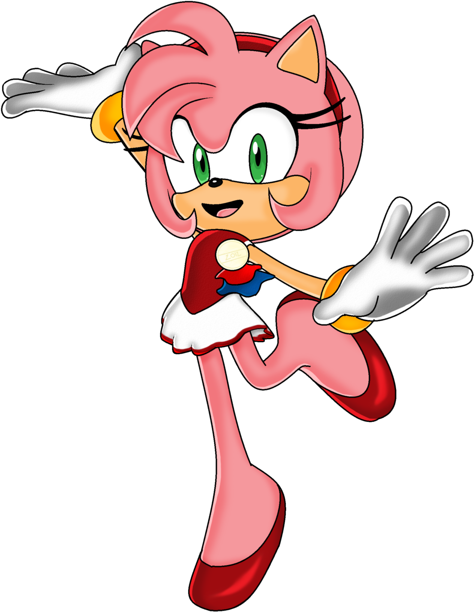 Amy Rose - Mario & Sonic At The Olympic Games.