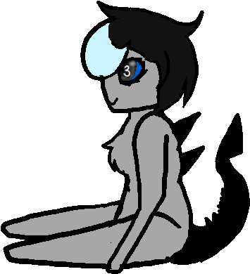 Tali The Alien Puff By Amy Blood Leaf - Cartoon (458x466)