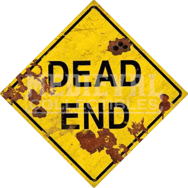 Dead End Metal Sign - Past Time Signs Ptst714 Dead E (629x629)
