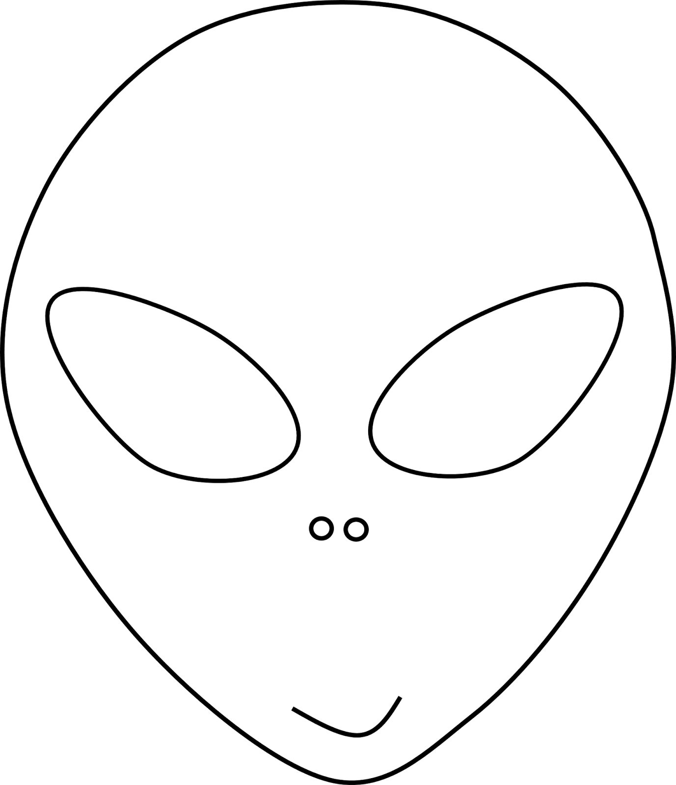 Space Elements Clipart, Space Alien Clipart - Logo (1377x1600)